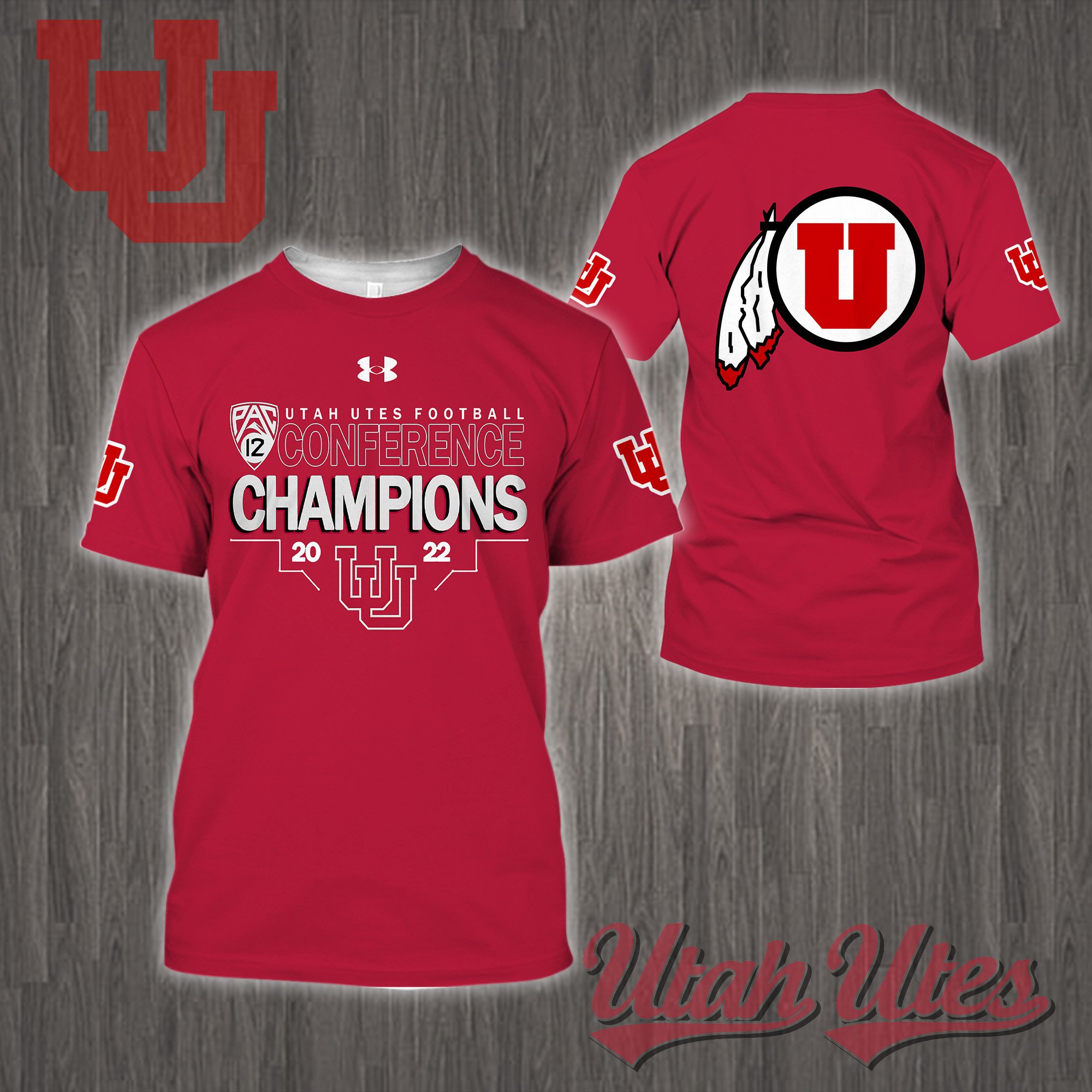 UTAH UTES PAC 12 Champions Shirt - Famjoys UTAH UTES PAC 12 Champions Shirt - Famjoys