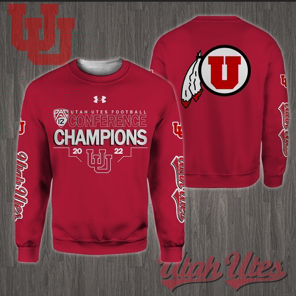 UTAH UTES PAC 12 Champions Shirt - Famjoys UTAH UTES PAC 12 Champions Shirt - Famjoys