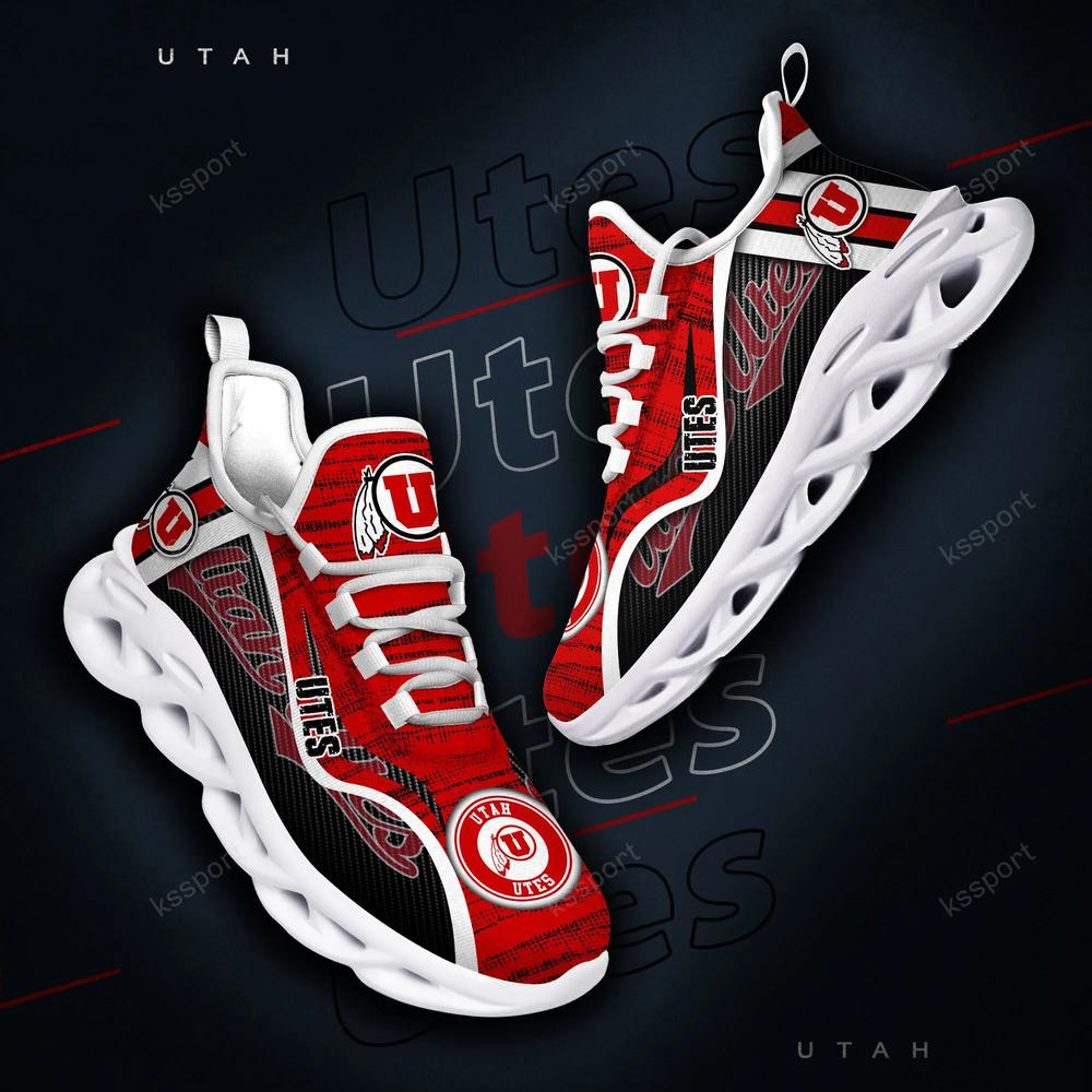 Utah Utes Personalized Max Soul Shoes 2022 - Famjoys Utah Utes Personalized Max Soul Shoes 2022 - Famjoys