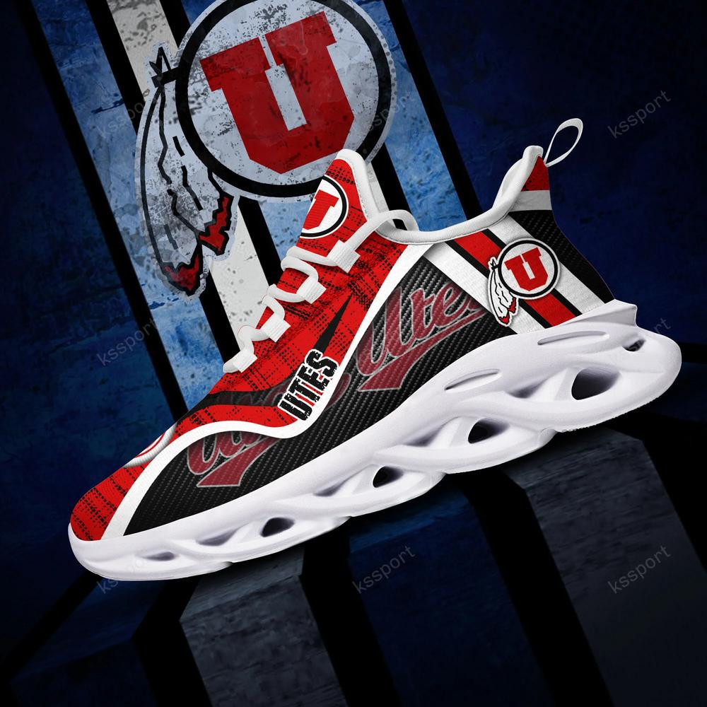 Utah Utes Personalized Max Soul Shoes 2022 - Famjoys Utah Utes Personalized Max Soul Shoes 2022 - Famjoys