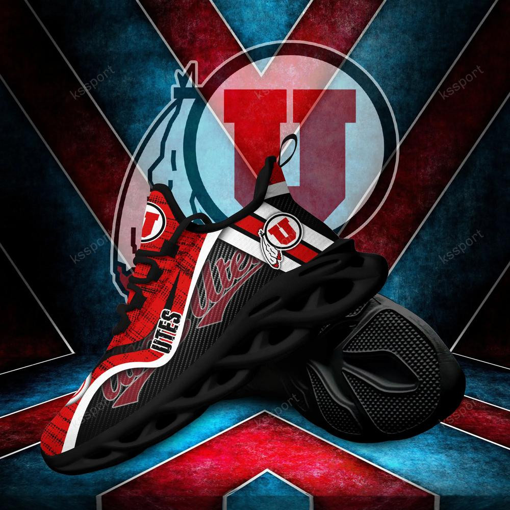 Utah Utes Personalized Max Soul Shoes 2022 - Famjoys Utah Utes Personalized Max Soul Shoes 2022 - Famjoys