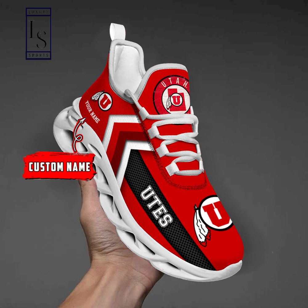 Utah Utes Personalized Max Soul Shoes - Famjoys Utah Utes Personalized Max Soul Shoes - Famjoys