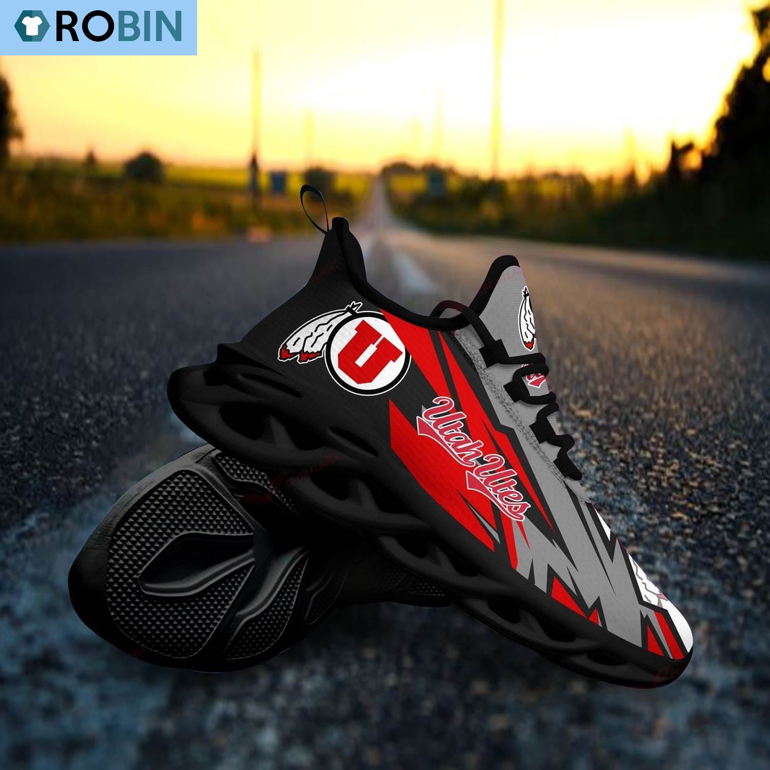 Utah Utes Sport Shoes, Gift - Famjoys Utah Utes Sport Shoes, Gift - Famjoys