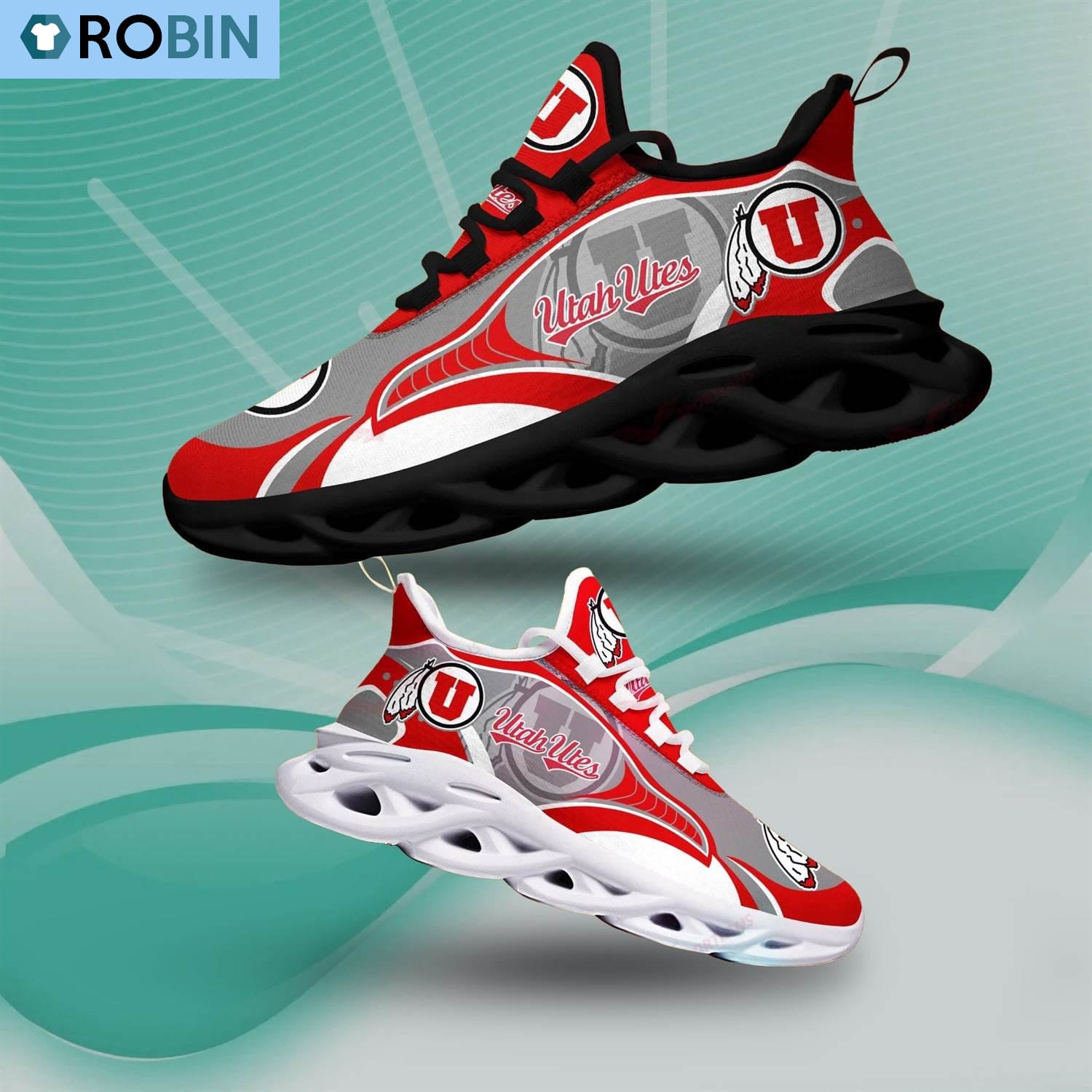 Utah Utes Sport Shoes, Shoes Gift - Famjoys Utah Utes Sport Shoes, Shoes Gift - Famjoys