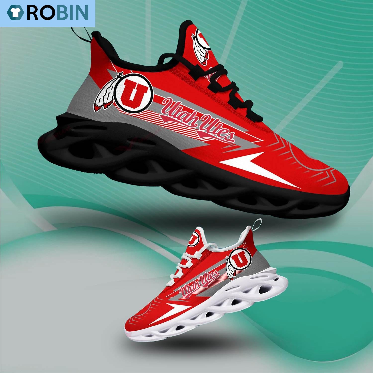 Utah Utes Sport Shoes Sneakers - Famjoys Utah Utes Sport Shoes Sneakers - Famjoys