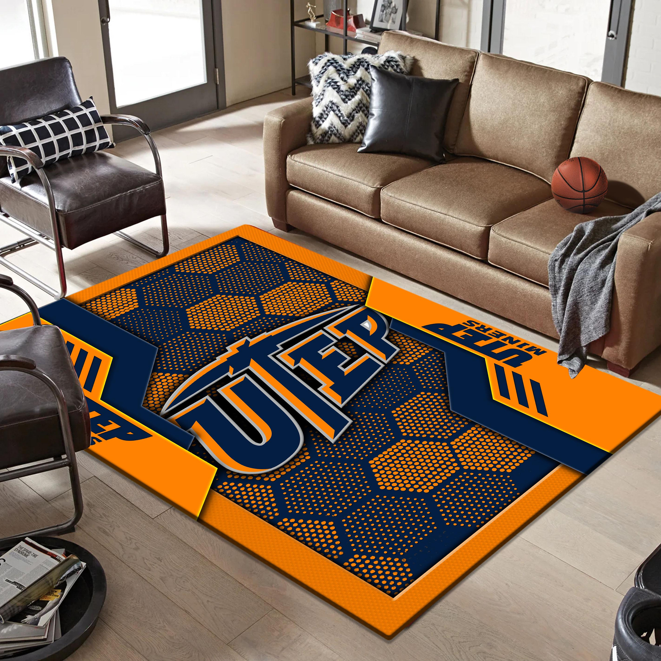 UTEP Miners Area Rugs 3764 - Famjoys UTEP Miners Area Rugs 3764 - Famjoys