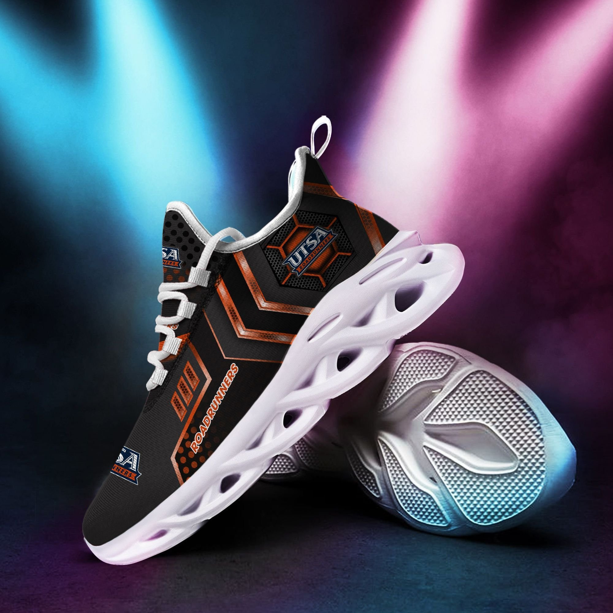 UTSA Roadrunners Max Soul Sneakers Shoes - Famjoys UTSA Roadrunners Max Soul Sneakers Shoes - Famjoys