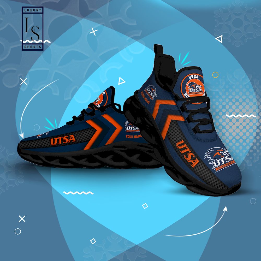 UTSA Roadrunners Personalized Max Soul Shoes - Famjoys UTSA Roadrunners Personalized Max Soul Shoes - Famjoys