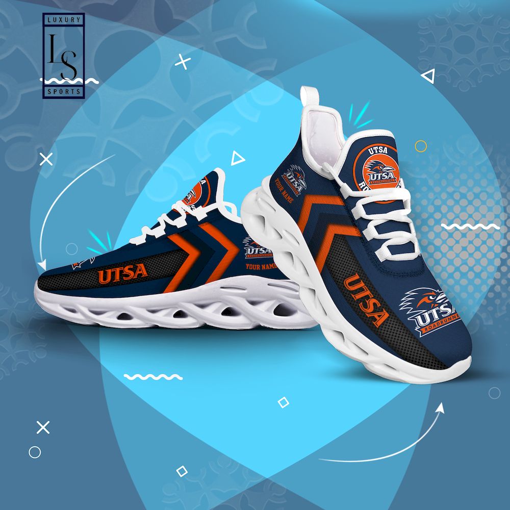 UTSA Roadrunners Personalized Max Soul Shoes - Famjoys UTSA Roadrunners Personalized Max Soul Shoes - Famjoys