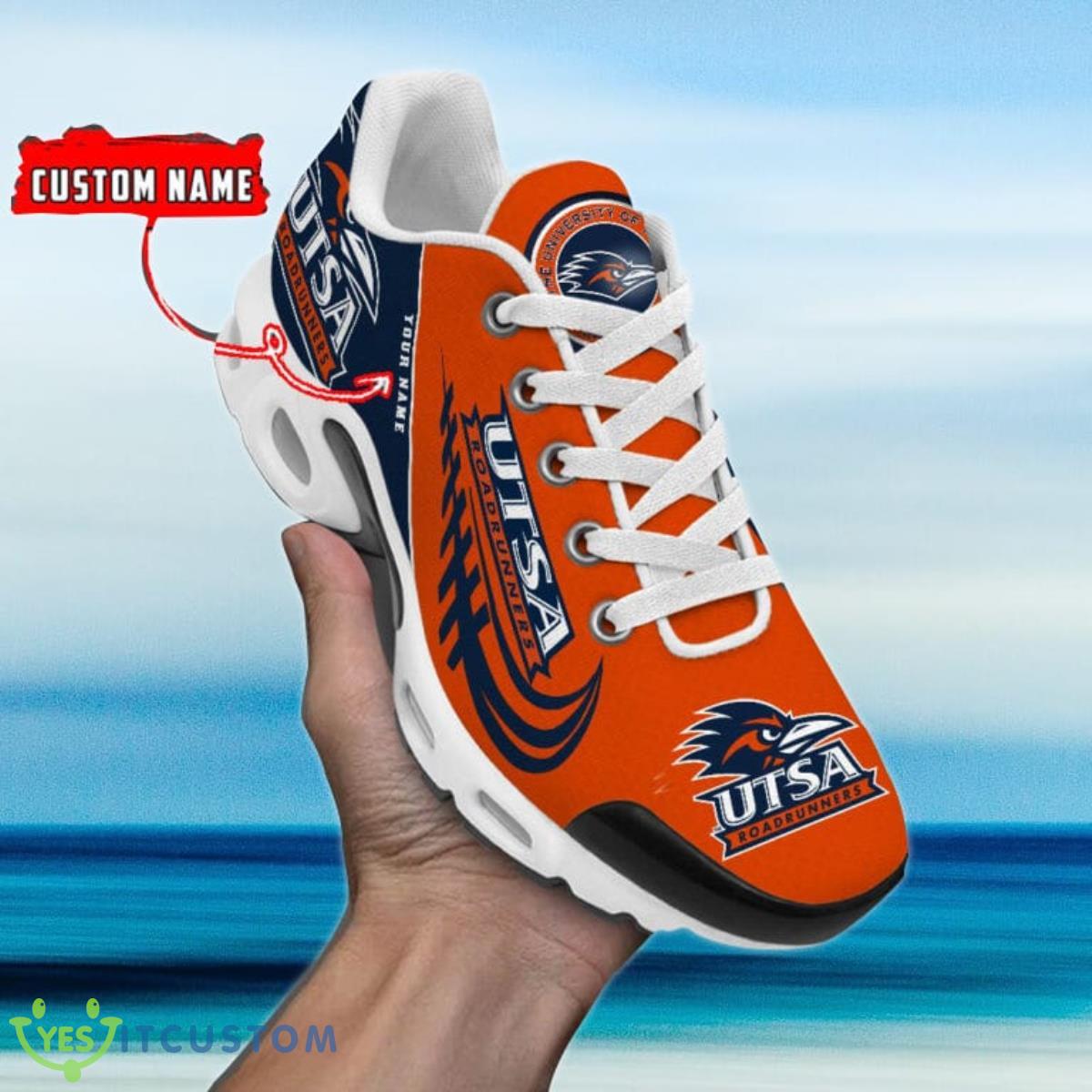 UTSA Roadrunners Personalized Name Air Cushion Sports Shoes Sneaker KLTNS220476 - Famjoys UTSA Roadrunners Personalized Name Air Cushion Sports Shoes Sneaker KLTNS220476 - Famjoys