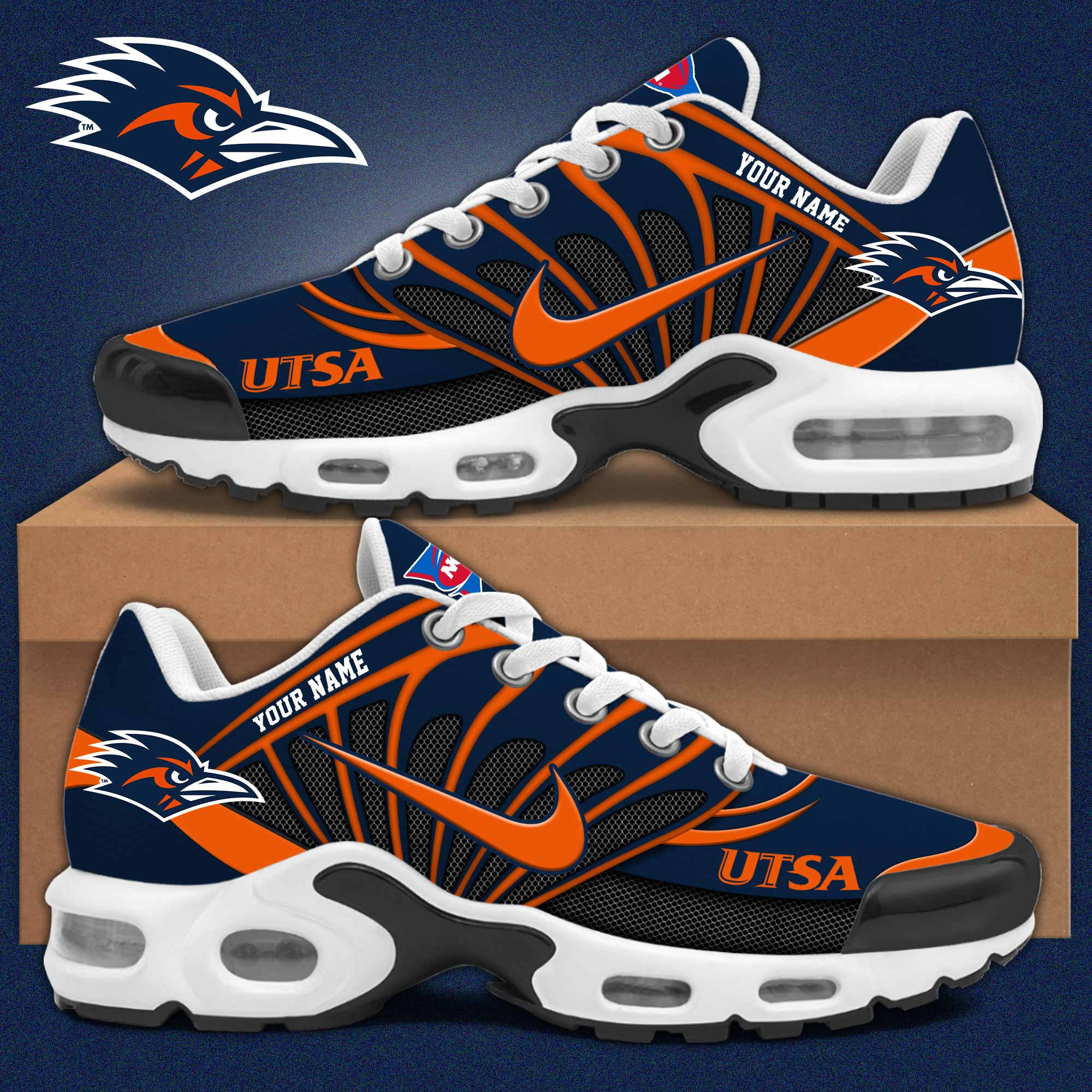 UTSA Roadrunners Personalized Shoes S516508 - Famjoys UTSA Roadrunners Personalized Shoes S516508 - Famjoys