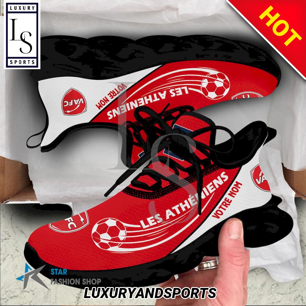 Valenciennes Football Club Ligue 2 Custom Name Max Soul Shoes - Famjoys Valenciennes Football Club Ligue 2 Custom Name Max Soul Shoes - Famjoys
