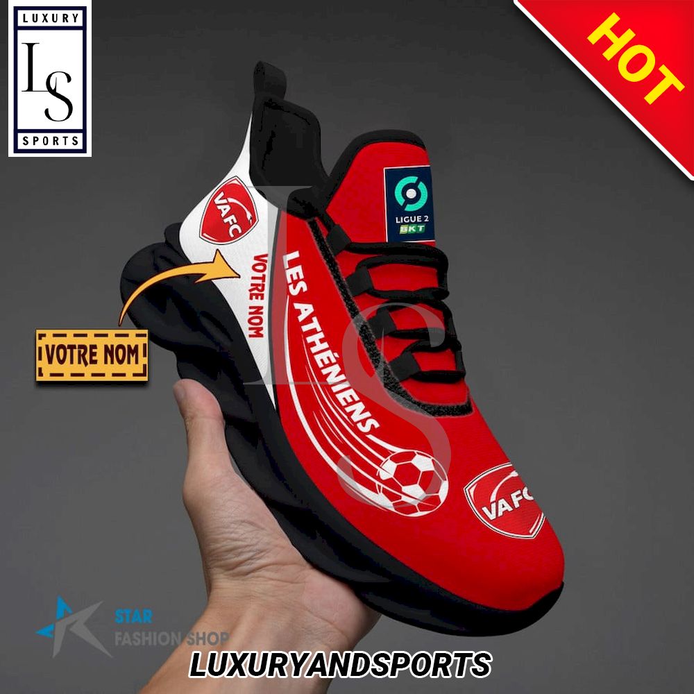 Valenciennes Football Club Ligue 2 Custom Name Max Soul Shoes - Famjoys Valenciennes Football Club Ligue 2 Custom Name Max Soul Shoes - Famjoys