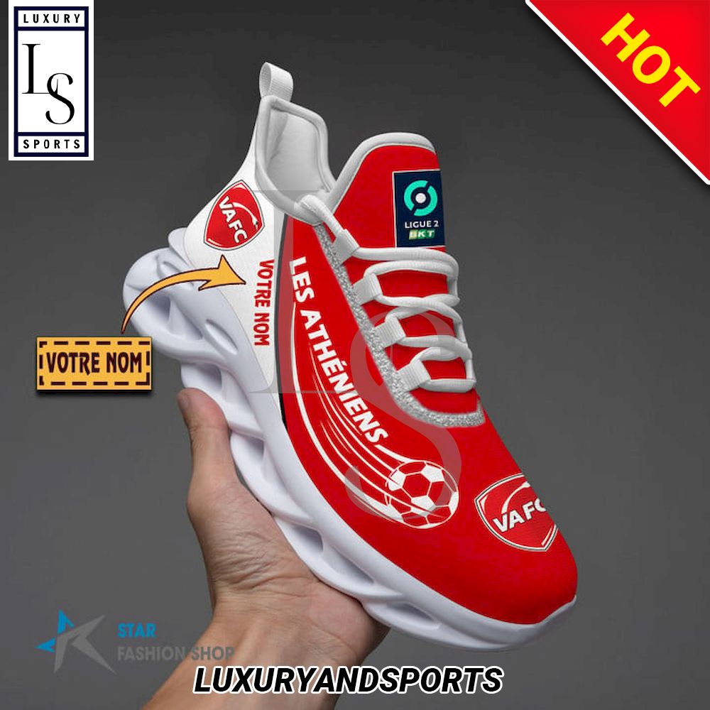 Valenciennes Football Club Ligue 2 Custom Name Max Soul Shoes - Famjoys Valenciennes Football Club Ligue 2 Custom Name Max Soul Shoes - Famjoys