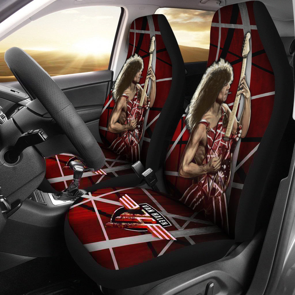 Van Halen Hard Rock Band Car Seat Covers 0101 - Famjoys Van Halen Hard Rock Band Car Seat Covers 0101 - Famjoys