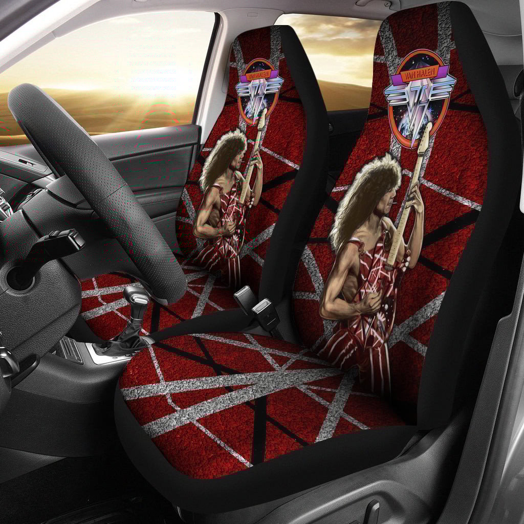 Van Halen Hard Rock Band Car Seat Covers 0102 - Famjoys Van Halen Hard Rock Band Car Seat Covers 0102 - Famjoys