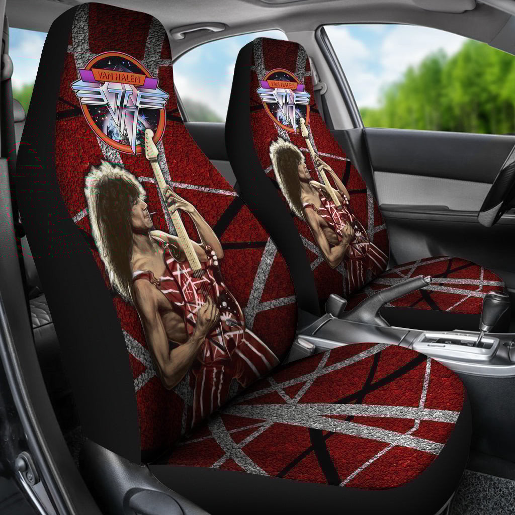 Van Halen Hard Rock Band Car Seat Covers 0102 - Famjoys Van Halen Hard Rock Band Car Seat Covers 0102 - Famjoys
