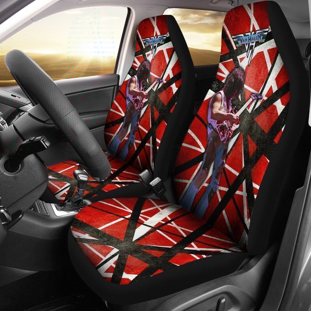 Van Halen Hard Rock Band Car Seat Covers 0103 - Famjoys Van Halen Hard Rock Band Car Seat Covers 0103 - Famjoys