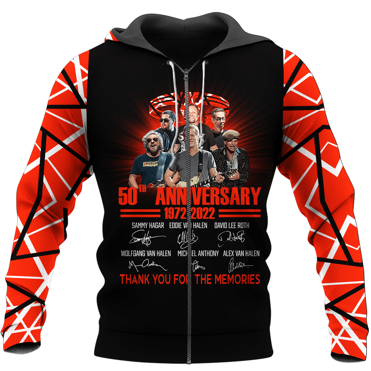 Van Halen Hoodies - v2 - Famjoys Van Halen Hoodies - v2 - Famjoys