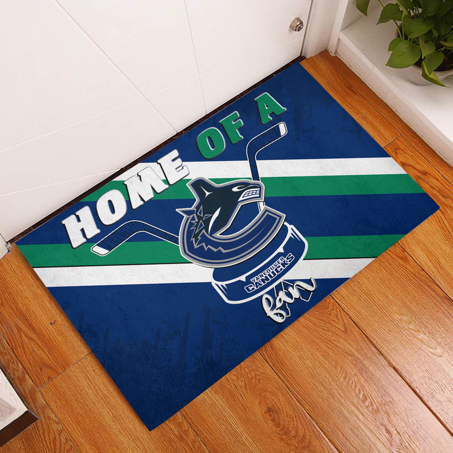 Vancouver Canucks Doormat 388 - Famjoys Vancouver Canucks Doormat 388 - Famjoys