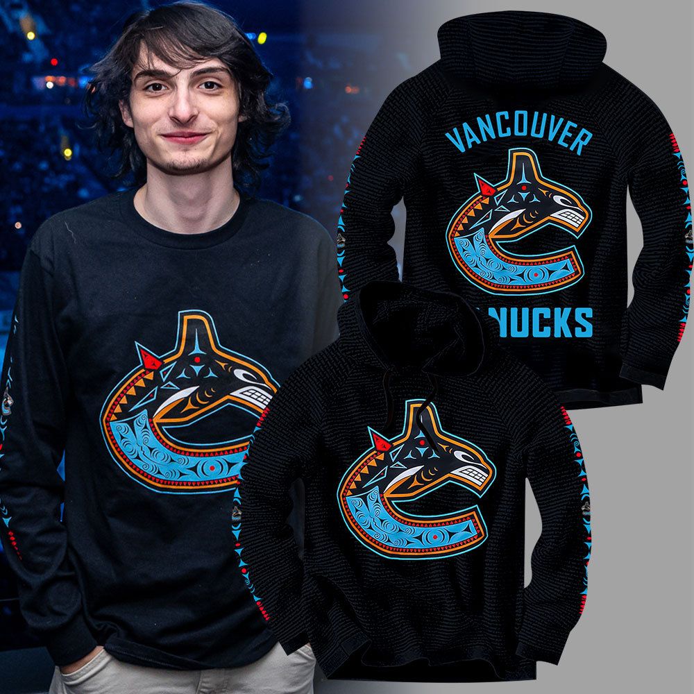 Vancouver Canucks Hooded Sweatshirt Set-SP12012402ID10DS10 - Famjoys Vancouver Canucks Hooded Sweatshirt Set-SP12012402ID10DS10 - Famjoys