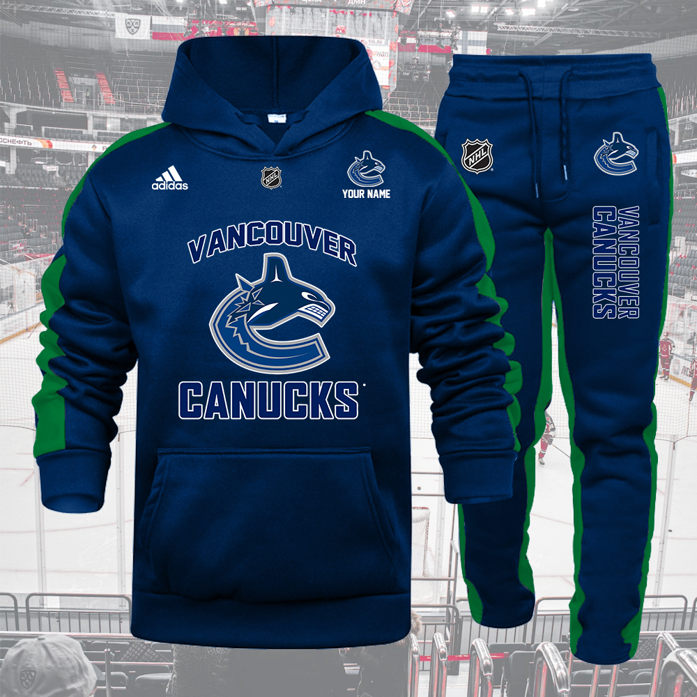 Vancouver Canucks Hoodie Set - Famjoys Vancouver Canucks Hoodie Set - Famjoys