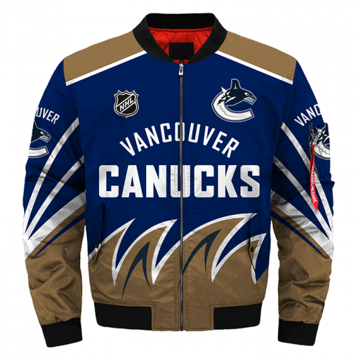 Vancouver Canucks Jacket 3D Print - Famjoys Vancouver Canucks Jacket 3D Print - Famjoys