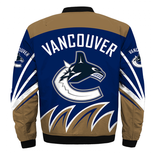 Vancouver Canucks Jacket 3D Print - Famjoys Vancouver Canucks Jacket 3D Print - Famjoys