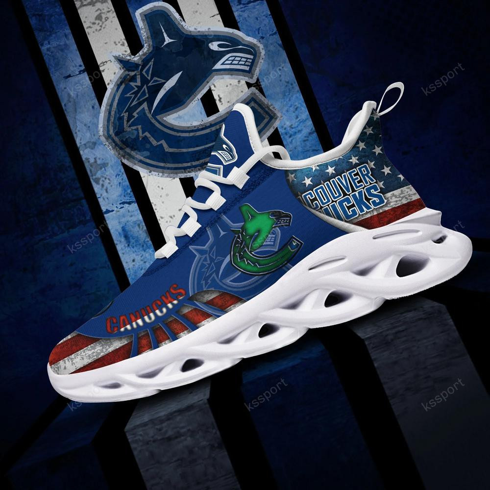 Vancouver Canucks Max Soul Clunky Shoes - Famjoys Vancouver Canucks Max Soul Clunky Shoes - Famjoys