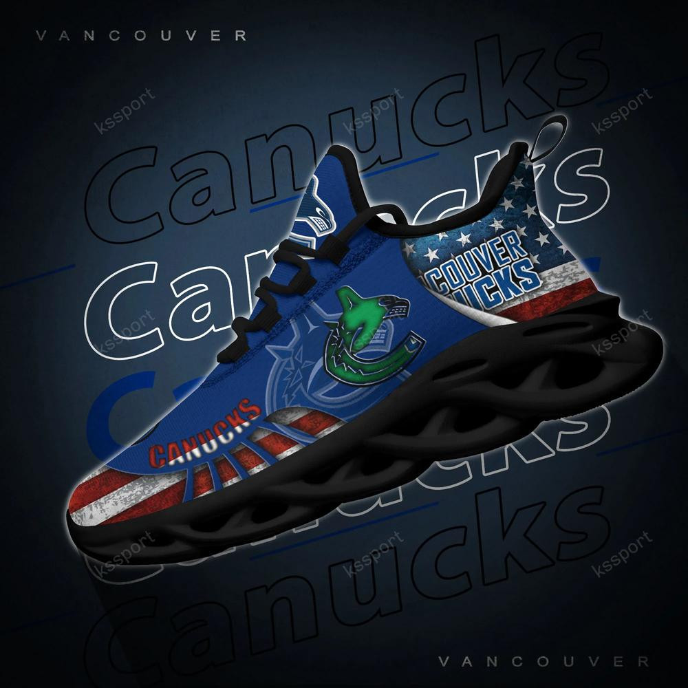 Vancouver Canucks Max Soul Clunky Shoes - Famjoys Vancouver Canucks Max Soul Clunky Shoes - Famjoys