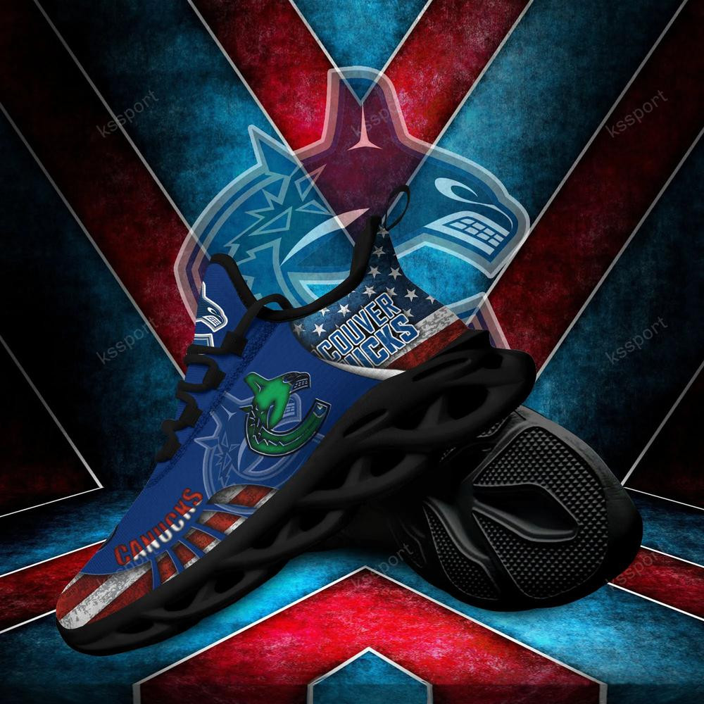 Vancouver Canucks Max Soul Clunky Shoes - Famjoys Vancouver Canucks Max Soul Clunky Shoes - Famjoys
