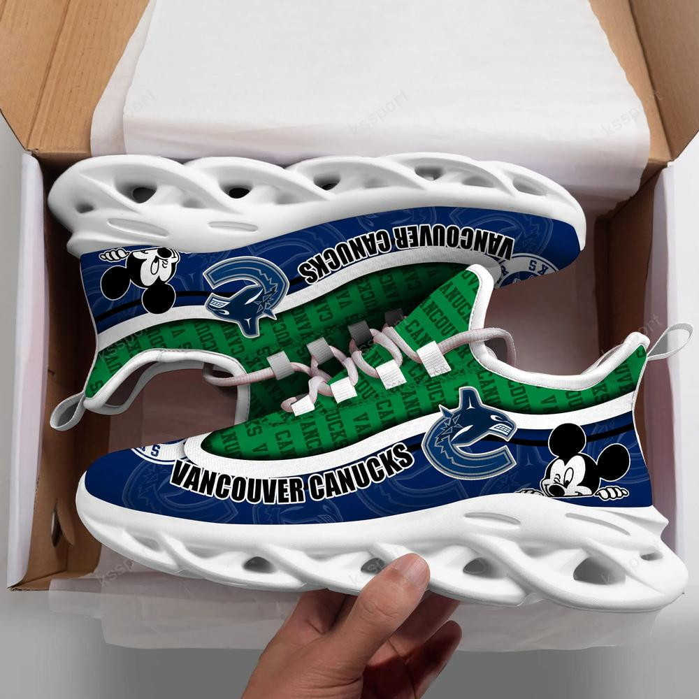 Vancouver Canucks Max Soul Clunky Sneakers - Famjoys Vancouver Canucks Max Soul Clunky Sneakers - Famjoys