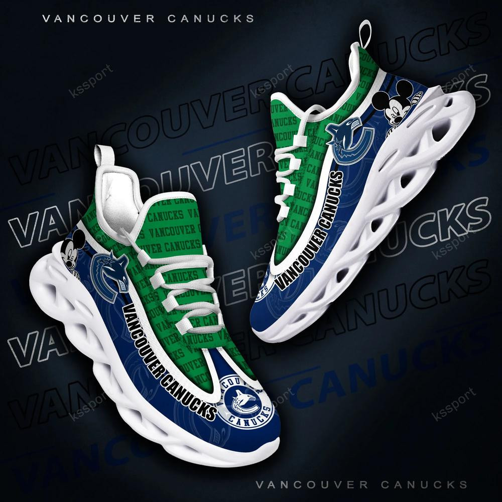 Vancouver Canucks Max Soul Clunky Sneakers - Famjoys Vancouver Canucks Max Soul Clunky Sneakers - Famjoys