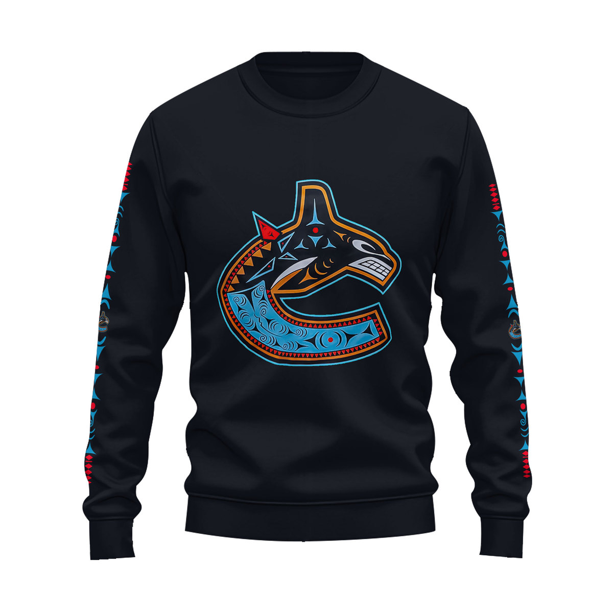 Vancouver Canucks Sweatshirt Set-SP12012403ID10DS10 - Famjoys Vancouver Canucks Sweatshirt Set-SP12012403ID10DS10 - Famjoys