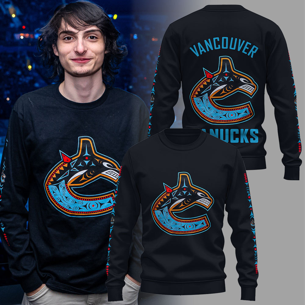Vancouver Canucks Sweatshirt Set-SP12012403ID10DS10 - Famjoys Vancouver Canucks Sweatshirt Set-SP12012403ID10DS10 - Famjoys