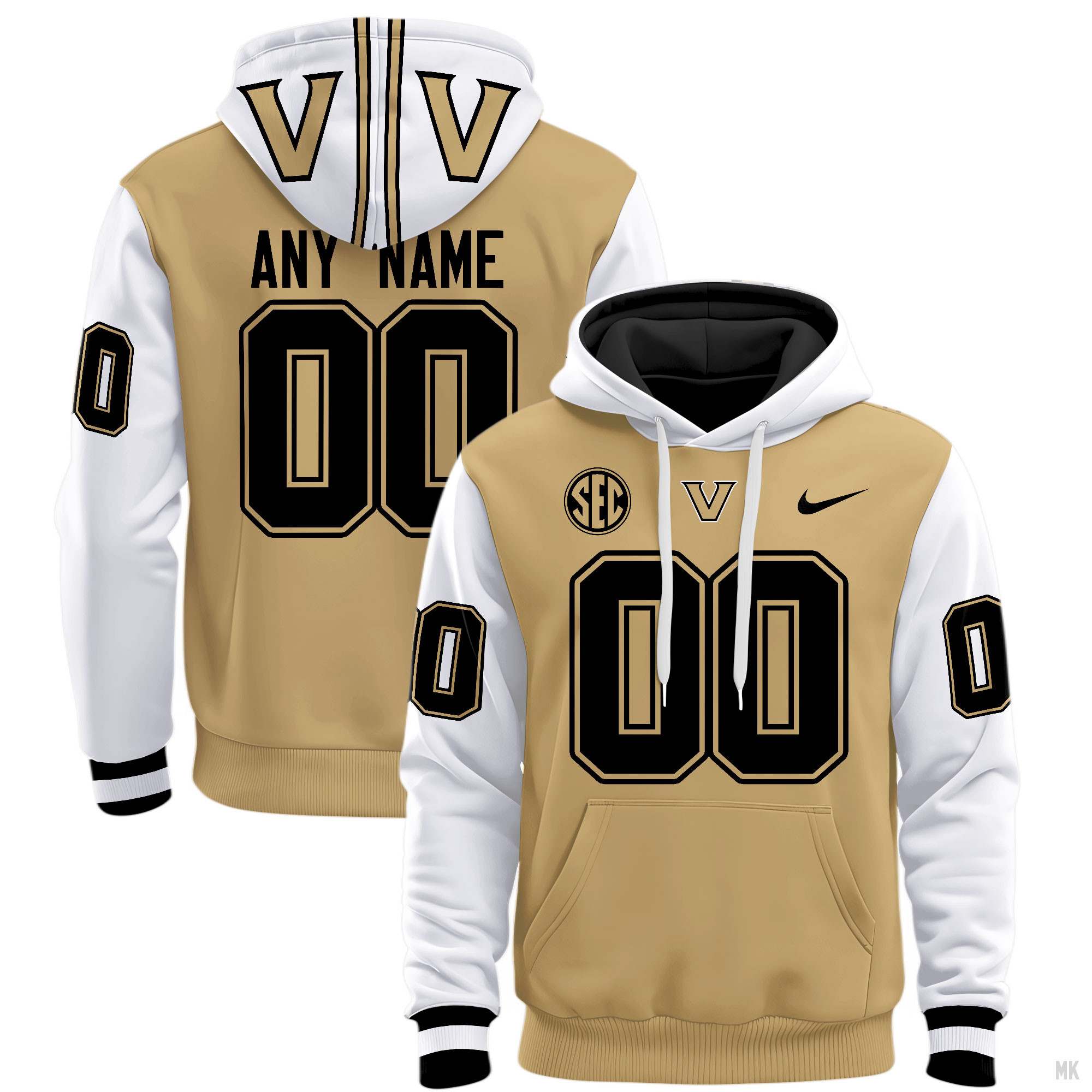 Vanderbilt Commodores Football Hoodie - Famjoys Vanderbilt Commodores Football Hoodie - Famjoys