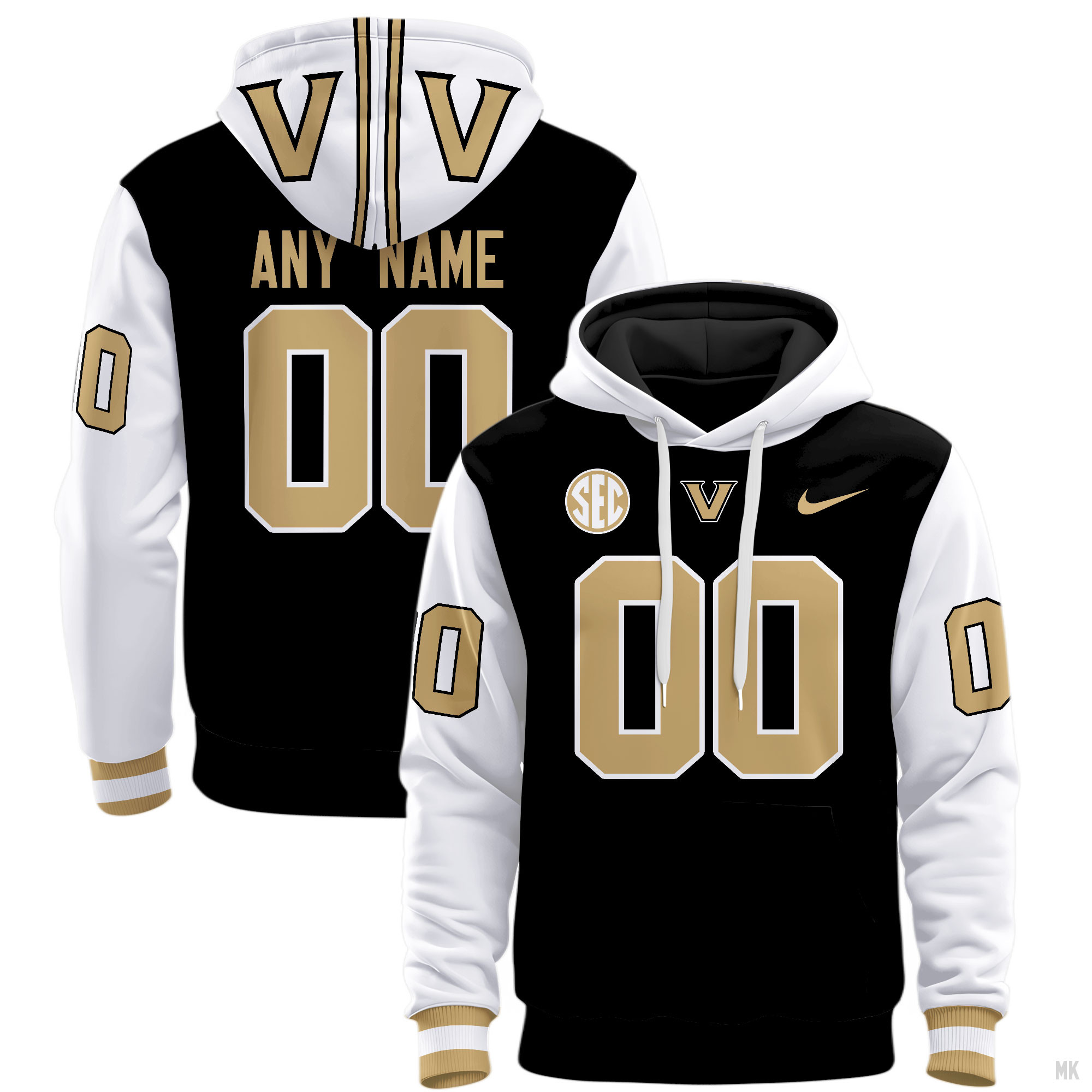 Vanderbilt Commodores Football Hoodie - Famjoys Vanderbilt Commodores Football Hoodie - Famjoys