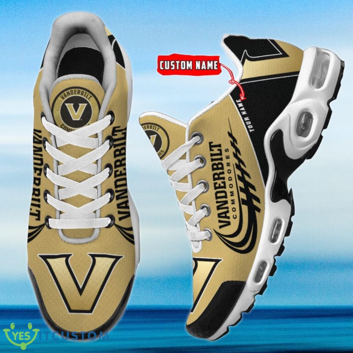 Vanderbilt Commodores Personalized Name Air Cushion Sports Shoes Sneaker KLTNS220477 - Famjoys Vanderbilt Commodores Personalized Name Air Cushion Sports Shoes Sneaker KLTNS220477 - Famjoys