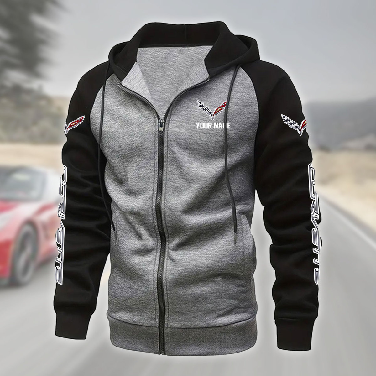 VDRLPC299 Chevrolet Corvette C5 Zipper Hoodie - Famjoys VDRLPC299 Chevrolet Corvette C5 Zipper Hoodie - Famjoys