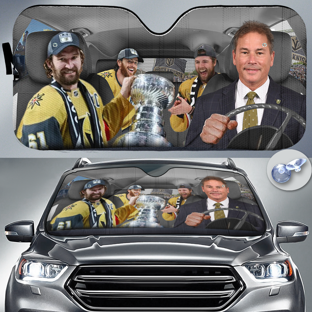 Vegas Golden Knights 2023 Stanley Cup Champions Fit Sunshade - Famjoys Vegas Golden Knights 2023 Stanley Cup Champions Fit Sunshade - Famjoys