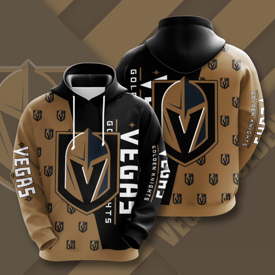 Vegas Golden Knights 3D Hoodie - Famjoys Vegas Golden Knights 3D Hoodie - Famjoys