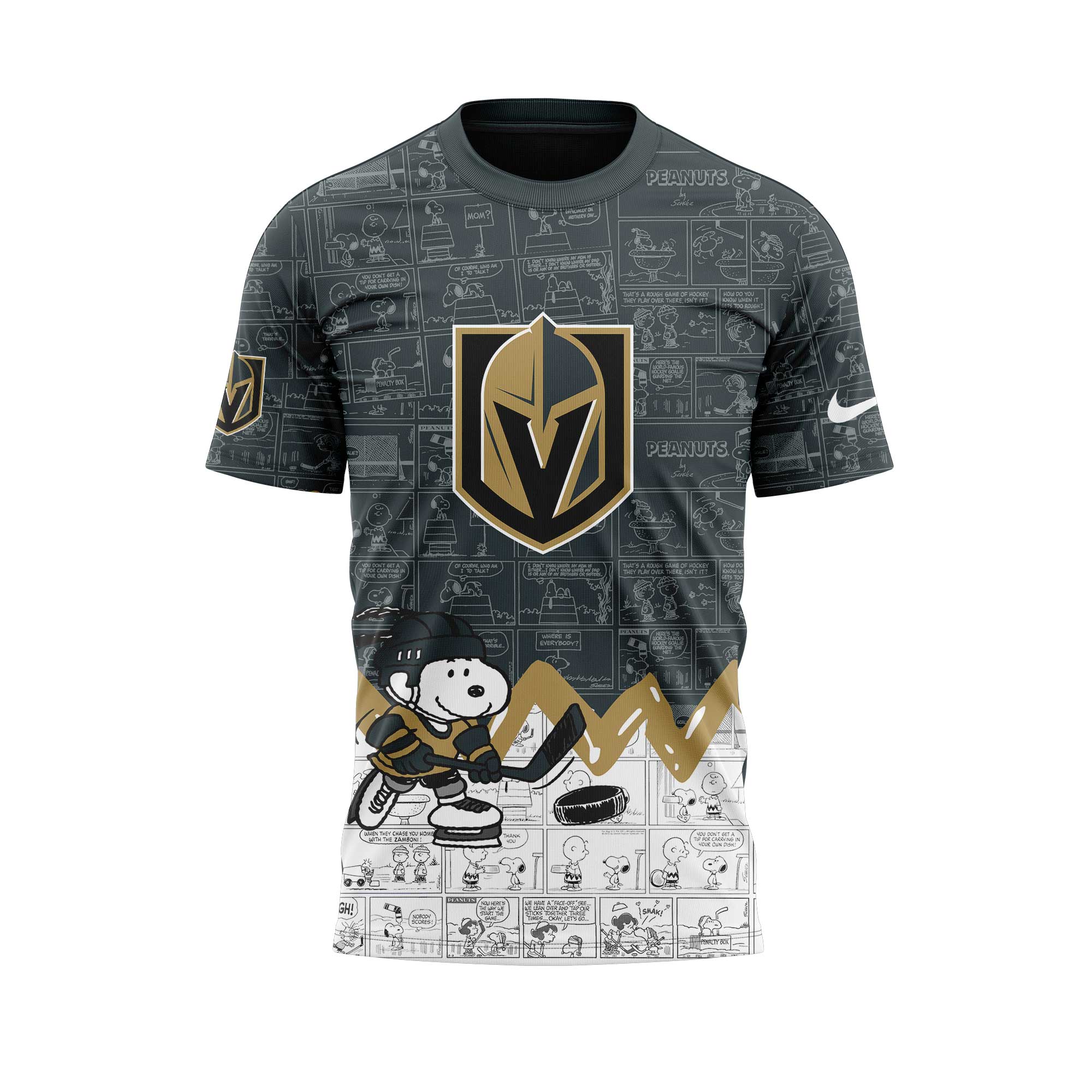 Vegas Golden Knights Anniversary of T-shirt - Famjoys Vegas Golden Knights Anniversary of T-shirt - Famjoys