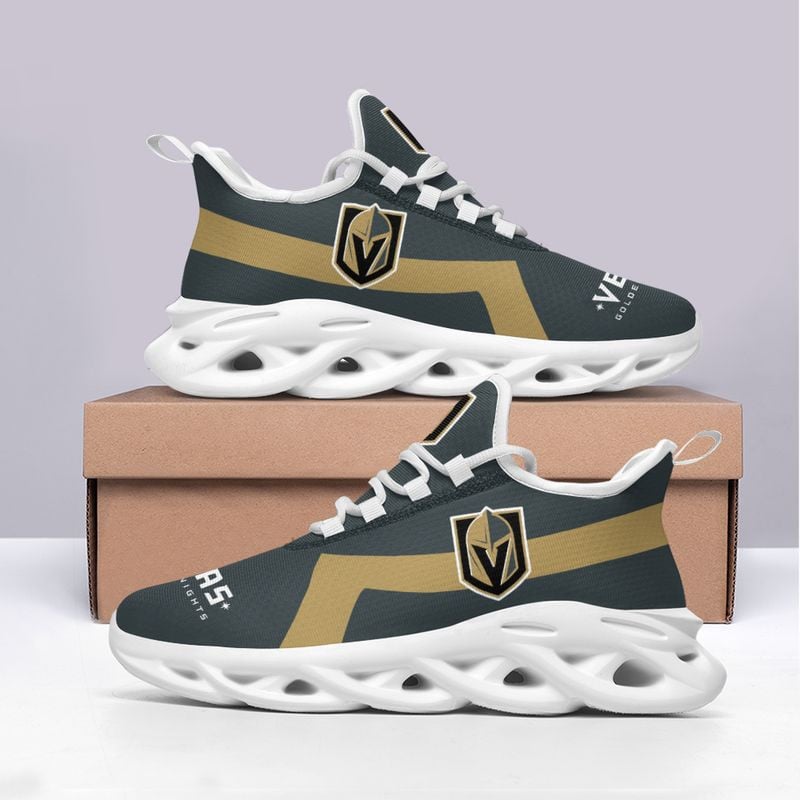 Vegas Golden Knights Classic Pattern Max Soul Shoes NEW054066 - Famjoys Vegas Golden Knights Classic Pattern Max Soul Shoes NEW054066 - Famjoys