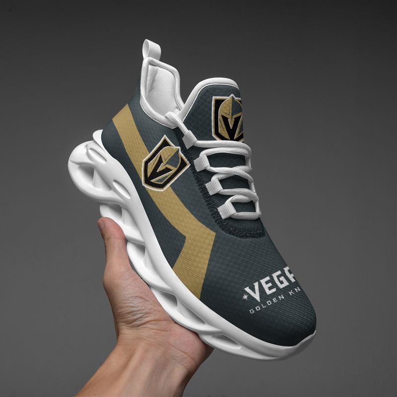 Vegas Golden Knights Classic Pattern Max Soul Shoes NEW054066 - Famjoys Vegas Golden Knights Classic Pattern Max Soul Shoes NEW054066 - Famjoys