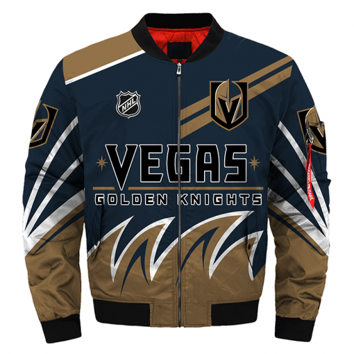 Vegas Golden Knights Jacket 3D Print - Famjoys Vegas Golden Knights Jacket 3D Print - Famjoys