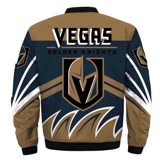 Vegas Golden Knights Jacket 3D Print - Famjoys Vegas Golden Knights Jacket 3D Print - Famjoys