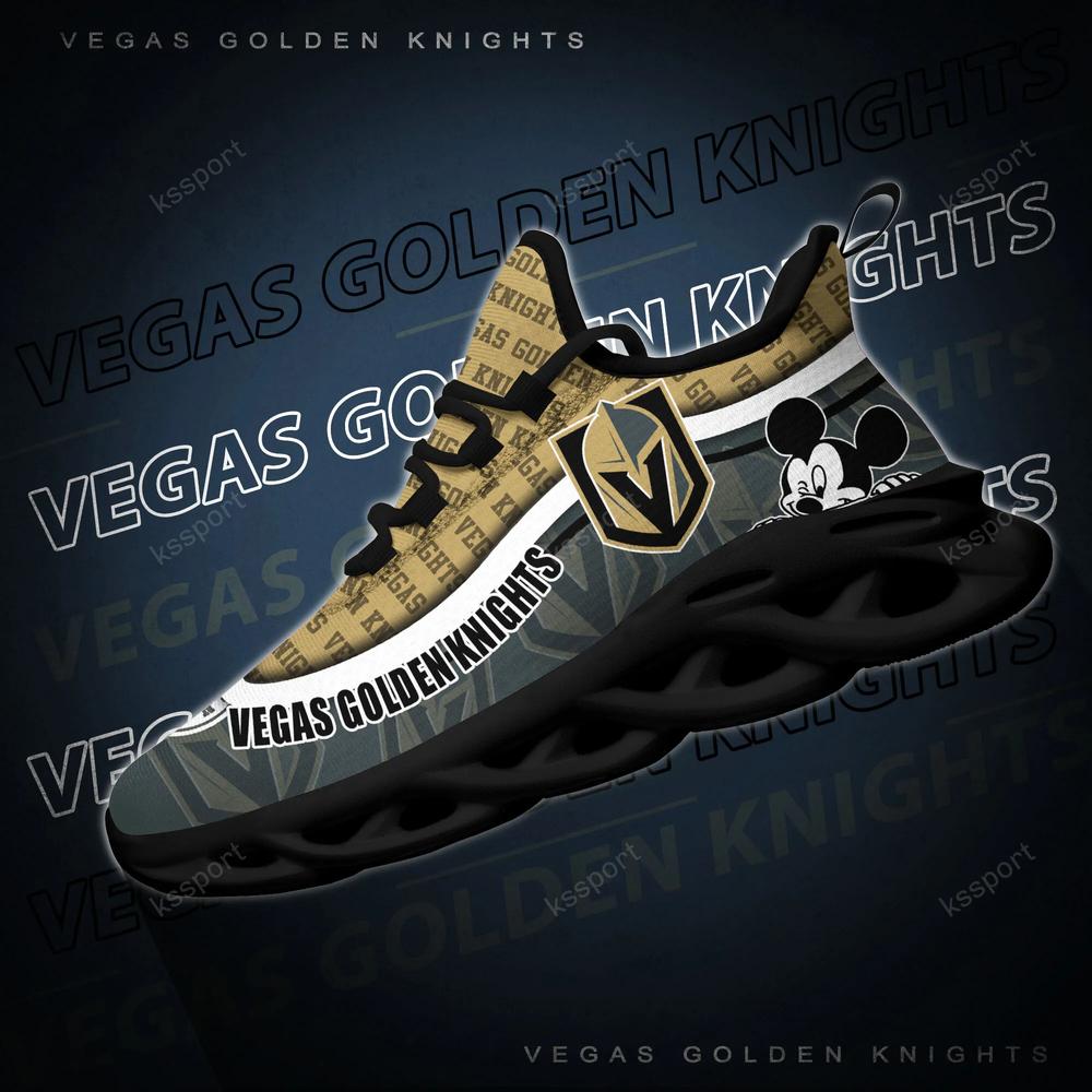 Vegas Golden Knights Max Soul Clunky Sneakers - Famjoys Vegas Golden Knights Max Soul Clunky Sneakers - Famjoys