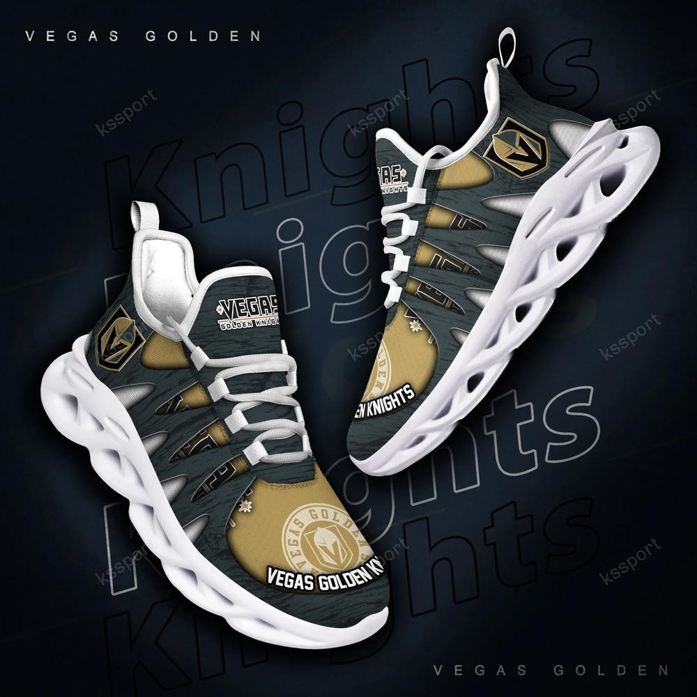Vegas Golden Knights Max Soul Shoes, Running Sneakers - Famjoys Vegas Golden Knights Max Soul Shoes, Running Sneakers - Famjoys