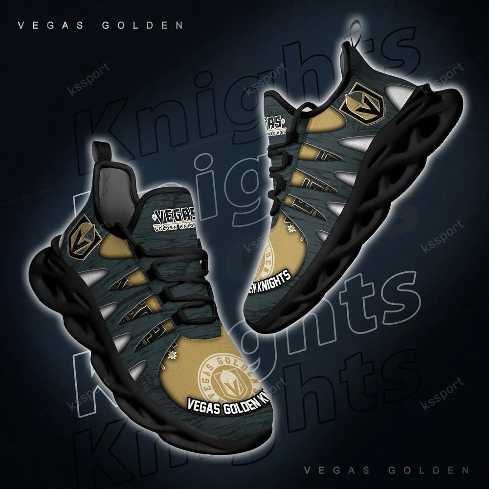 Vegas Golden Knights Max Soul Shoes, Running Sneakers - Famjoys Vegas Golden Knights Max Soul Shoes, Running Sneakers - Famjoys