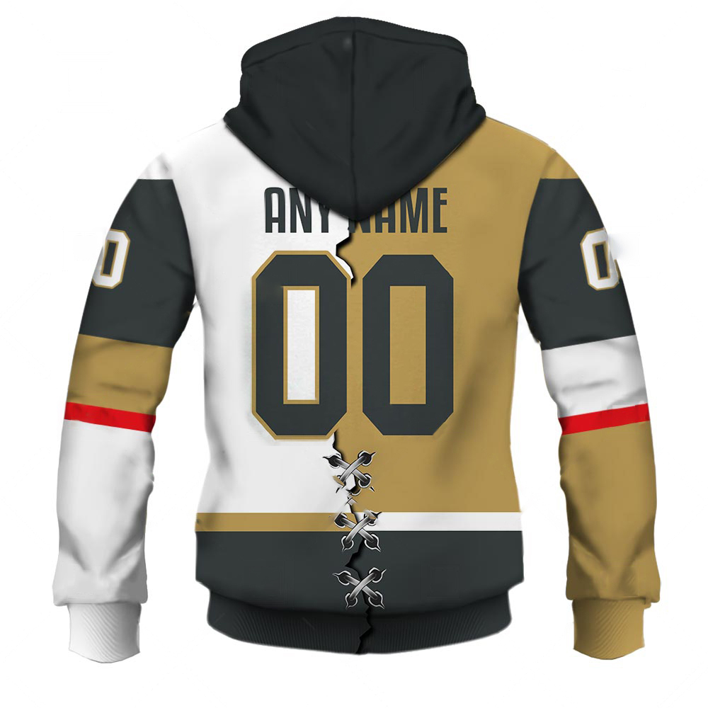 Vegas Golden Knights-Personalized NHL Mix Jersey - Famjoys Vegas Golden Knights-Personalized NHL Mix Jersey - Famjoys